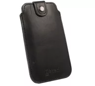 Etui i futerały do telefonów - Etui Wsuwka skórzana Nexeri Leather Pocket XXL SAMSUNG GALAXY S8+ PLUS / A51 czarne - miniaturka - grafika 1