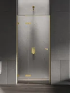 Ścianki i drzwi prysznicowe - Drzwi prysznicowe New Trendy Eventa 100x200 wnękowe prawe złote EXK-4676 - miniaturka - grafika 1