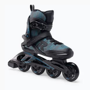 Rolki męskie Roces Weft Thread TIF black/blue - Rolki - miniaturka - grafika 1