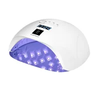 Lampy UV do paznokci - Lampa UV LED OCHO NAILS X13 65W biała z lustrzanym dnem - miniaturka - grafika 1