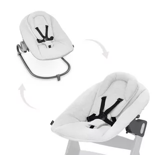HAUCK LEŻACZEK ALPHA PREMIUM LIGHT GREY - Leżaczki i huśtawki - miniaturka - grafika 1