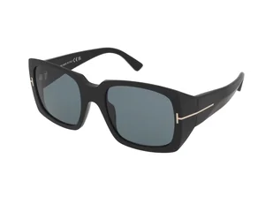 Okulary przeciwsłoneczne Tom Ford Ryder-02 FT1035 01V - Okulary przeciwsłoneczne - miniaturka - grafika 1