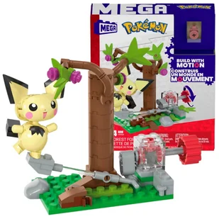 MEGA CONSTRUX POKEMON LEŚNA PRZYGODA PICHU ZESTAW KLOCKI 84 ELEMENTY 6+ - Klocki - miniaturka - grafika 1