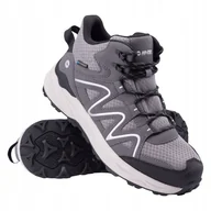 Buty trekkingowe męskie - Męskie Buty Trekkingowe turystyczne Hi-Tec Henk Mid membrana Waterproof 45 - miniaturka - grafika 1