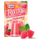 Budyń - Dr Oetker Budyń smak malinowy 40 g - miniaturka - grafika 1