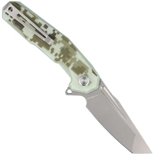 Nóż składany Kubey Carve Camo G10, Bead Blasted AUS-10 (KB237H) - Noże - miniaturka - grafika 3
