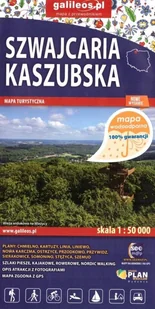 Plan Mapa turystyczna - Szwajcaria Kaszubska - Atlasy i mapy - miniaturka - grafika 2