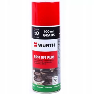 WURTH Rost off plus Odrdzewiacz 400ml - Chemia warsztatowa - miniaturka - grafika 1