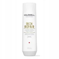 Szampony do włosów - GOLDWELL Szampon ODBUDOWUJĄCY do włosów ZNISZCZONYCH RICH REPAIR 250ml - miniaturka - grafika 1
