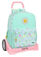 Plecaki - Safta Plecak Evolution Smiley World Summer Fun 32x43X14cm, kolorowy, standardowy (612281860), Wielobarwny - miniaturka - grafika 1