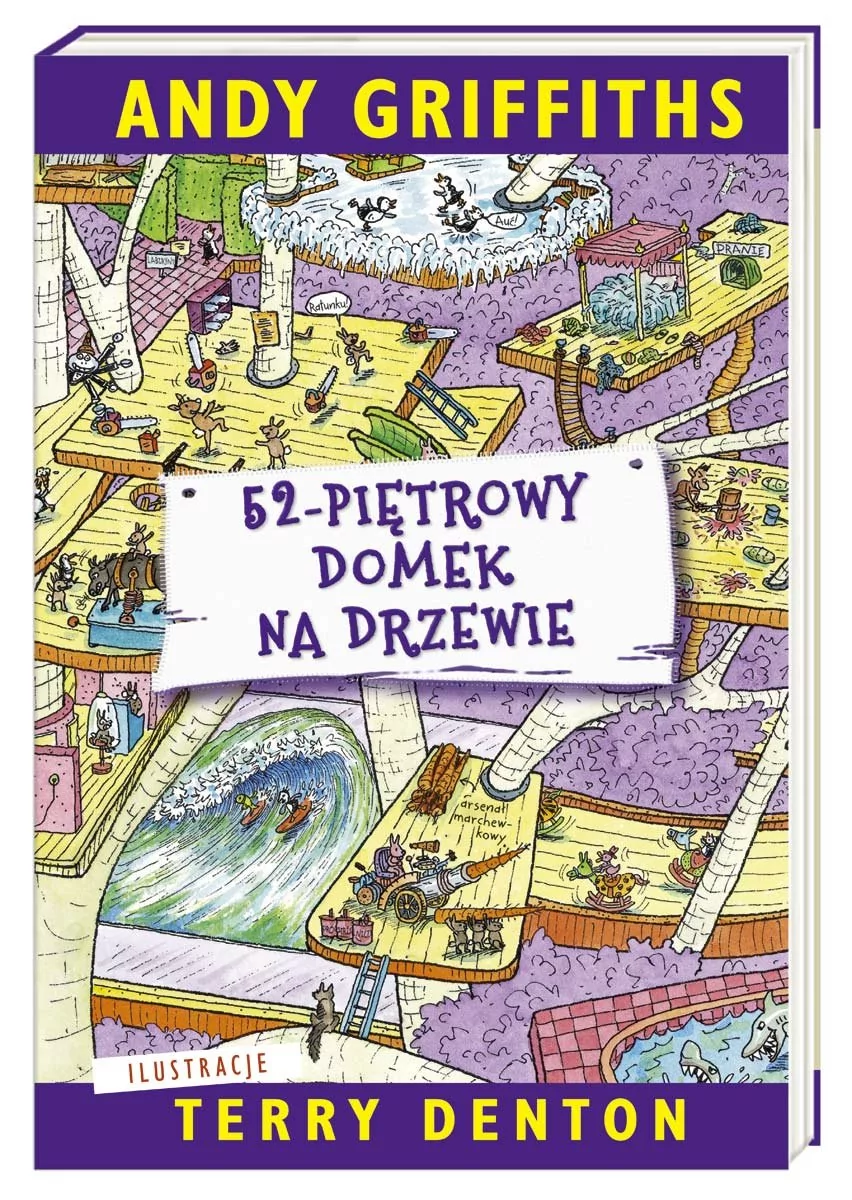 Nasza Księgarnia 52-piętrowy domek na drzewie - Andy Griffiths