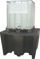 Narzędzia samochodowe - Topserw Paleta wychwytowa o pojemności 1120 l, mag. 1*IBC/KTC, wym. 1450 x 1450 x 1000 mm Kolor czarny - miniaturka - grafika 1