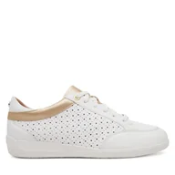 Sneakersy damskie - Sneakersy Geox Myria C D5568C 05485 C1000 Biały - miniaturka - grafika 1