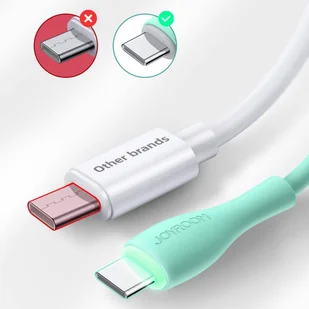 Joyroom kabel USB - USB Typ C 3 A 1 m czarny (S-1030M8) - Kable USB - miniaturka - grafika 8