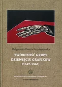 Książki o kulturze i sztuce - Twórczość grupy Dziewięciu Grafików - Krzyżanowska Małgorzata Ksenia - miniaturka - grafika 1