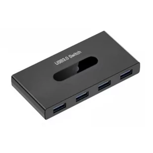 Switch USB 3.0 KVM 4 porty przełącznik między PC - Huby USB - miniaturka - grafika 1