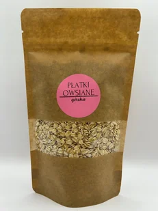 PŁATKI OWSIANE GÓRSKIE 500G DELIFRUITS NATURALNE ZDROWE WYSOKA JAKOŚĆ - Płatki śniadaniowe i musli - miniaturka - grafika 1