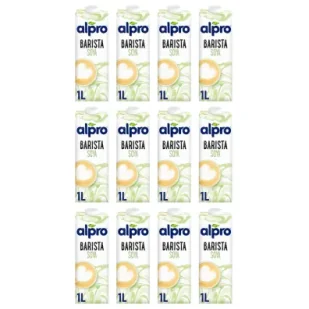 Alpro Barista do kawy - Napój Sojowy z wapniem i witaminami zestaw 12 x 1 l - Napoje roślinne - miniaturka - grafika 1