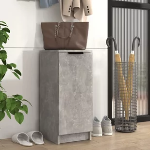 Lumarko Szafka na buty, szarość betonu, 30x35x70 cm - Szafki na buty - miniaturka - grafika 1