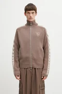 Swetry męskie - Puma kardigan PUMA x REPRESENT męski kolor brązowy 632543 - miniaturka - grafika 1