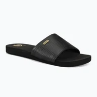 Klapki i japonki damskie - Klapki damskie REEF Bliss Nights Slide black/black - miniaturka - grafika 1