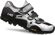 Buty rowerowe - Lake Buty mtb MX165 czarno-srebrne r. 40 LEK-MX165-CA-40 - miniaturka - grafika 1