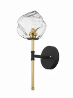 Lampy ścienne - W0488-01D-SEAC ROCK KINKIET CZARNY+ZŁOTY/MATT BLACK+MATT GOLD - miniaturka - grafika 1