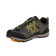 Buty trekkingowe męskie - Regatta Męskie buty trekkingowe Samaris Ii Low Rise, Brązowe Dkkhaki złoto 40a, 41 EU - miniaturka - grafika 1