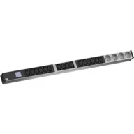 Inne akcesoria audio-wideo - Bachmann BlueNet BN0500 rozdzielacz zasilania PDU 20 x gniazdo sieciowe Czarny - miniaturka - grafika 1