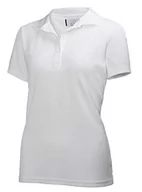 Koszulki i topy damskie - Helly Hansen Helly-Hansen damska koszulka polo Crew Tech biały XL 33984-001-X-Large - miniaturka - grafika 1