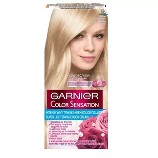 Garnier Color Sensation 113 Jedwabisty Bezowy Superjasny Blond - Farby do włosów i szampony koloryzujące - miniaturka - grafika 1