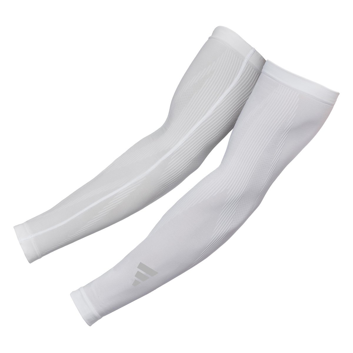 Adidas - Compression Arm Sleeves - White - S/M