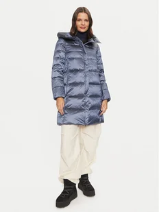 Geox Kurtka puchowa Adrya W4626G T3154 F4624 Niebieski Regular Fit - Kurtki damskie - miniaturka - grafika 1