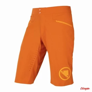 Spodenki rowerowe - Szorty Endura Singletrack Lite Short orange harvest - grafika 1