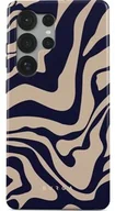 Etui i futerały do telefonów - Burga Etui Vigilant Tough do Galaxy S25 Ultra, beżowo-granatowe - miniaturka - grafika 1