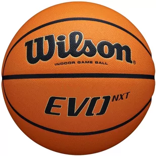Wilson Evo Nxt Fiba Game Ball Wtb0966Xb Unisex Piłka Do Koszykówki Pomarańczowa - Koszykówka - miniaturka - grafika 1