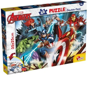 Puzzle 48 el. Marvel Avengers Lisciani - Puzzle - miniaturka - grafika 1