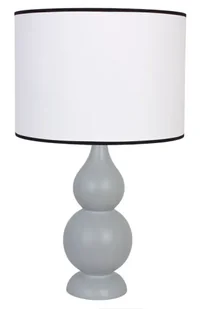 Szara lampka stołowa skandynawska - S223 A8-S24 - Lampy stojące Szara lampka stołowa skandynawska - S223 A8-S24 - Lampy stojące - miniaturka - grafika 1
