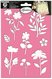 Szablon samoprzylepny 3D, Kwiaty - Scrapbooking - miniaturka - grafika 1