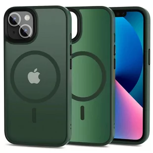 Etui ochronne na telefon MagMat Case do MagSafe do Apple iPhone 13 Mini Matte Green + Szkło - Etui i futerały do telefonów - miniaturka - grafika 2