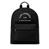 Plecaki - Plecak KARL LAGERFELD A1M30099 Czarny - miniaturka - grafika 1