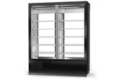 Szafy i witryny chłodnicze - Energooszczędna szafa chłodnicza dwustronnie przeszklona RAPA SCh-2S 1400 1D ecoline - miniaturka - grafika 1