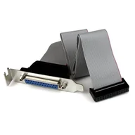 Adaptery i przejściówki - StarTech DB25 (F) - IDC26 DB-25 25 pin D-Sub IDC 26 pin Motherboard Header Szary - miniaturka - grafika 1