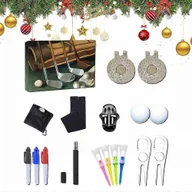 Ozdoby bożonarodzeniowe - Kalendarz adwentowy dla golfistów, Kalendarze adwentowe golfowe, Kalendarz odliczania do świąt Bożego Narodzenia - miniaturka - grafika 1