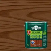 Farby i impregnaty do drewna - Vidaron Impregnat do drewna palisander kr$54lewski 9 l - miniaturka - grafika 1