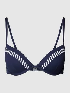 Top bikini ze wzorem w paski model ‘BONDI’ - Stroje kąpielowe - miniaturka - grafika 1