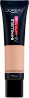 Podkłady do twarzy - Maybelline Loreal Podkład Infallible 24H Matte Cover nr 175 Sand 30ml SO_112179 - miniaturka - grafika 1