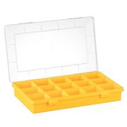 Skrzynki i torby narzędziowe - Allit Pudełko na drobne elementy Euro+ B 29/15 żółty (457220) - miniaturka - grafika 1