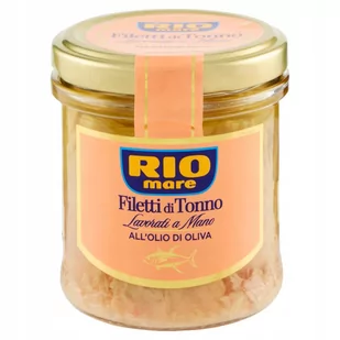 RIO MARE Filety z tuńczyka w oliwie z oliwek 130 g - Konserwy i dania rybne - miniaturka - grafika 1