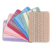 Dywany - Dywan Uniwersalny 40 x 60 cm pasy mix kolorów - miniaturka - grafika 1